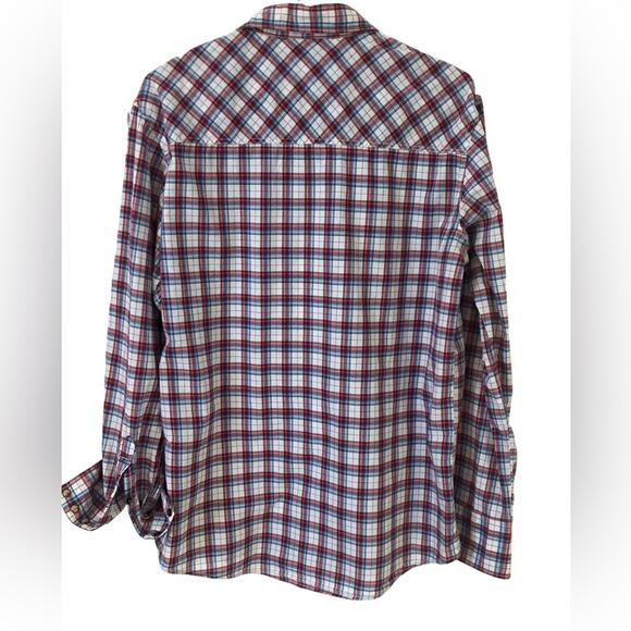 Western Pearl Snap long sleeve shirt by Z.A.C.H.S. Clothing Co large - Picture 3 of 10